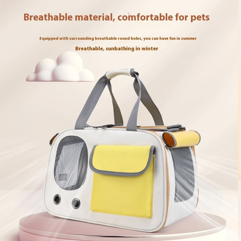 Portable Foldable Single Shoulder Pet Bag