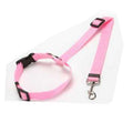 Adjustable 2-in-1 Pet Car Seat Belt & Leash