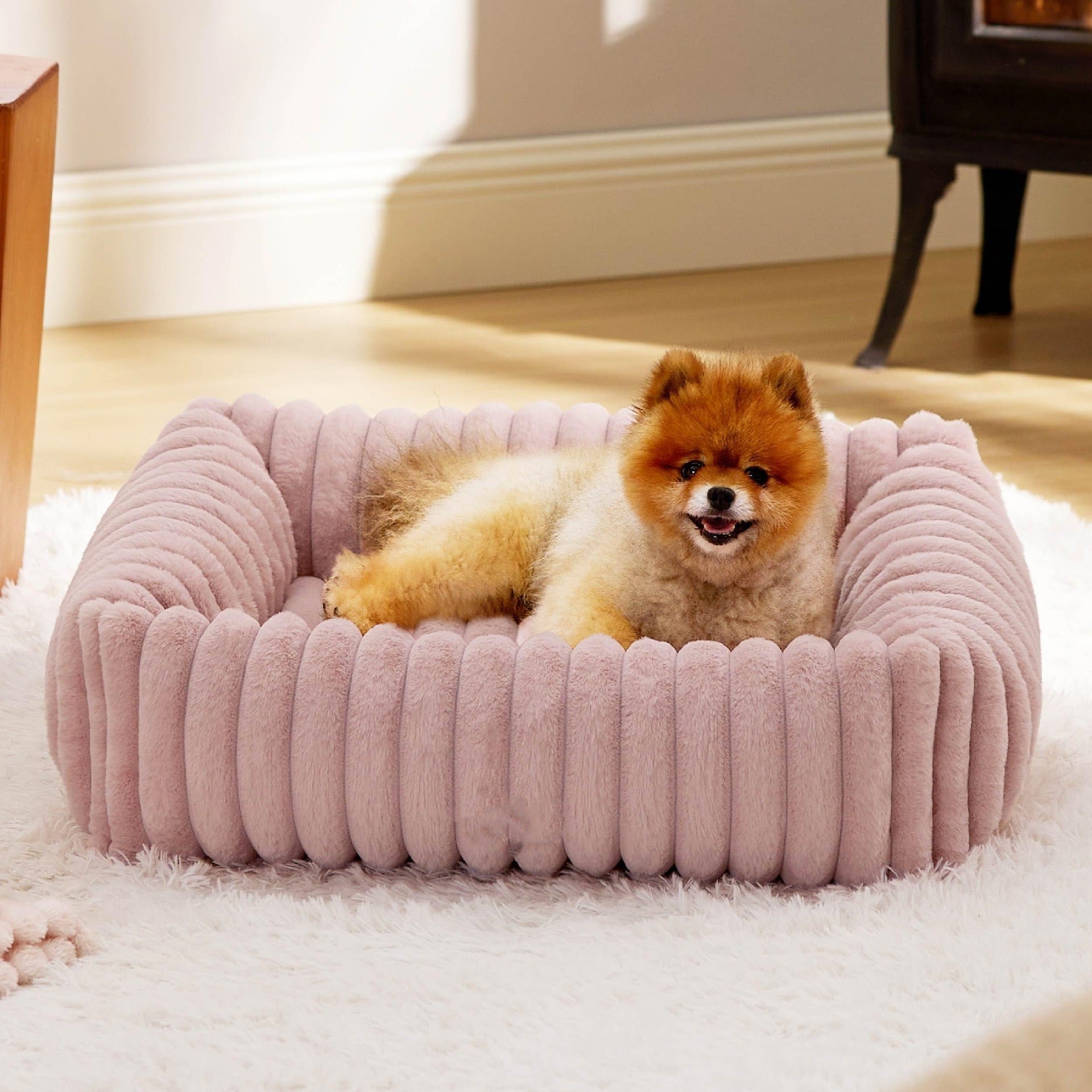 Warm Plush Pet Bed Doghouse
