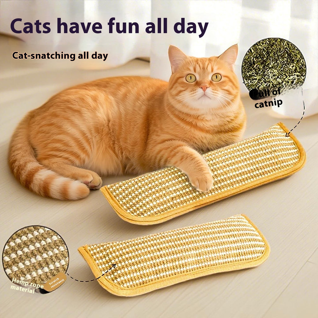 Sisal Catnip Pillow Cat Toy