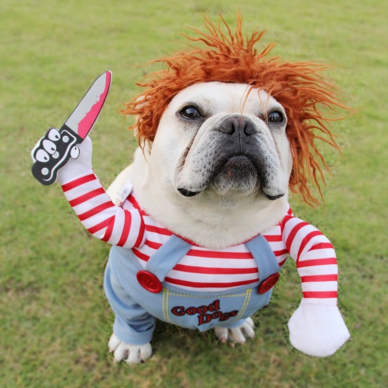Halloween Adjustable Dog Costume Set