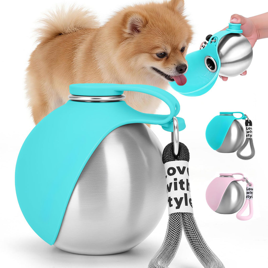 Portable Stainless Steel Dog Water Bottle
