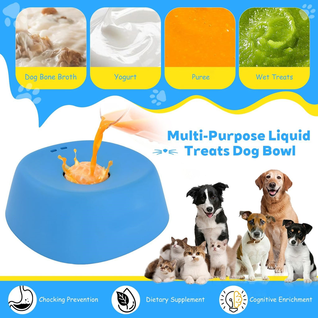 Pet Slow Feeder Dog Licking Bowl