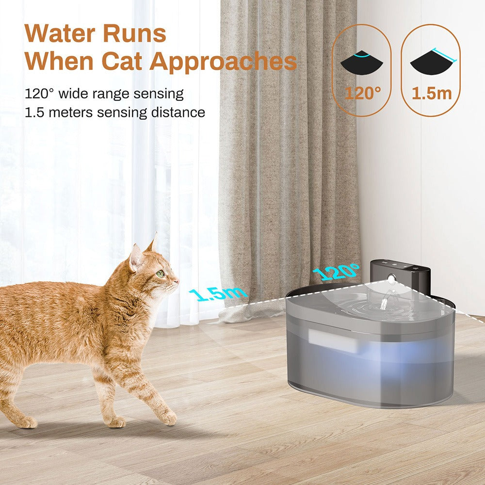 32L Stainless Steel Pet Water Fountain