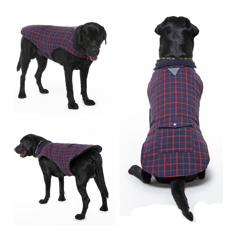 Reflective Winter Clothing for Large Dogs