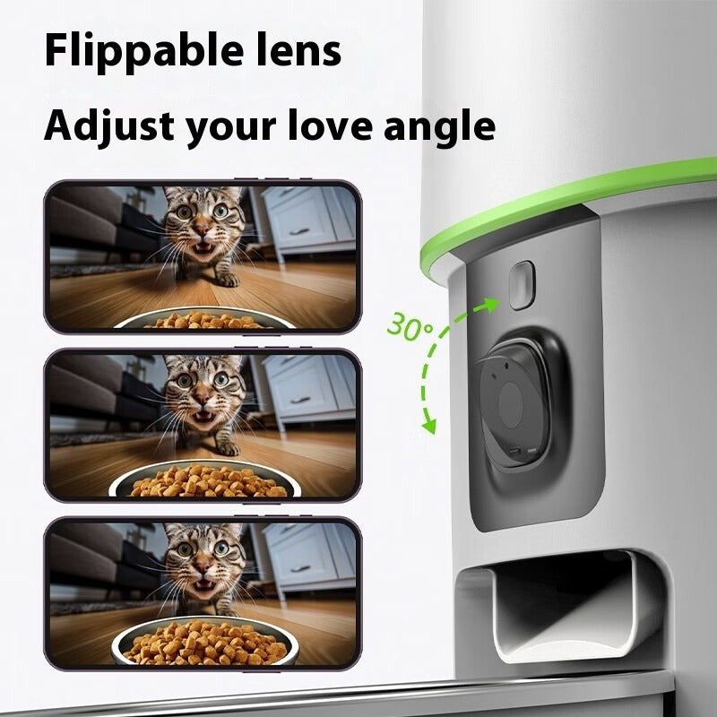 Automatic Smart Pet Feeder with Video Control