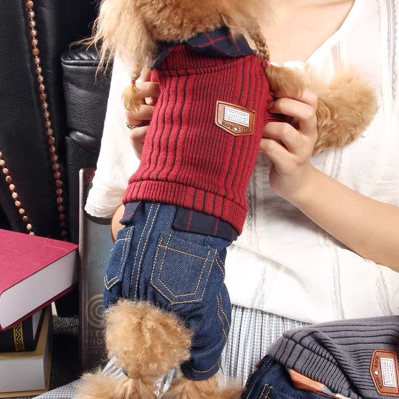 Wholesale Thick Four-Legged Dog Clothes for Pets