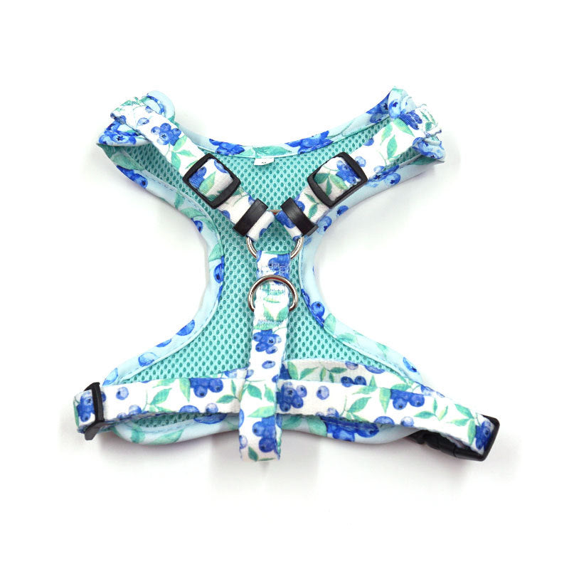Comfortable Breathable Dog Chest Strap - Miha Blueberry