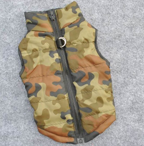 Pet Clothing, Autumn Winter Dog Cotton Jacket & Vest