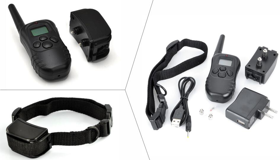 Dog Training Collar with Bark Control and Shock Feature