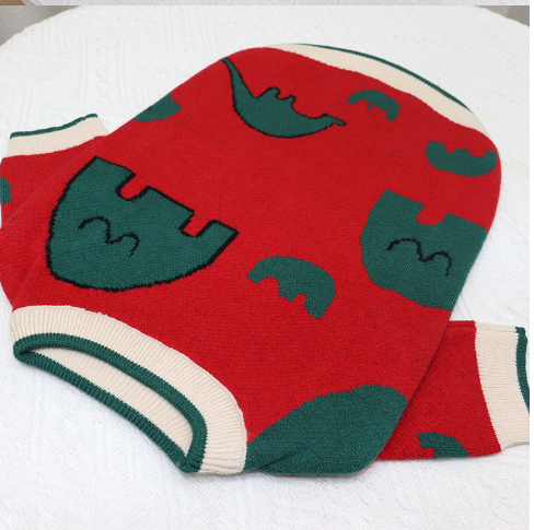 Cartoon Elephant Sweater for Short Fat Dogs