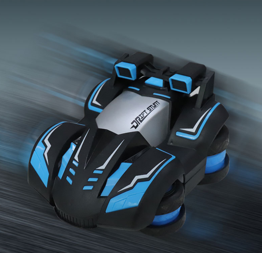 Remote Control Stunt Car with Lights and Drift Features
