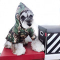 Waterproof Camouflage Raincoat for Dogs - Teddy & Schnauzer