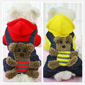 Thick Fleece Pet Jumpsuit with Four Legs for Pets