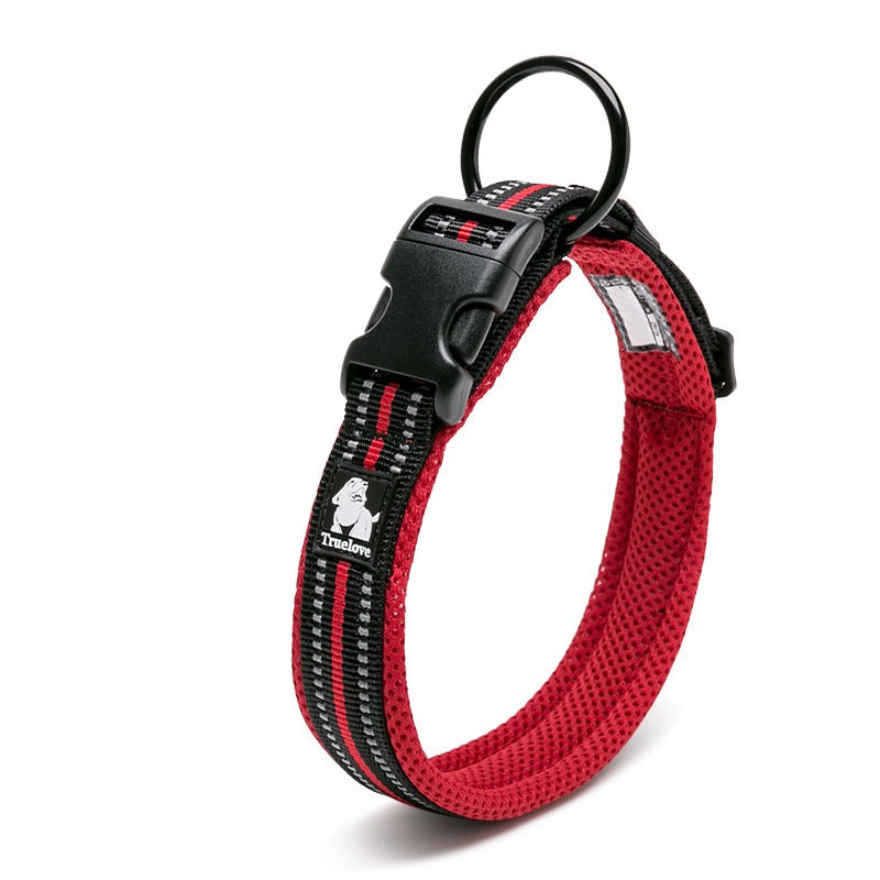 Reflective No-Choke Padded Dog Collar