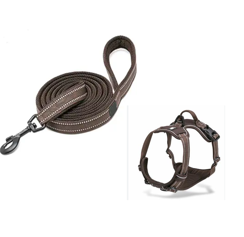 Dog Harness with Traction for Safe Walking