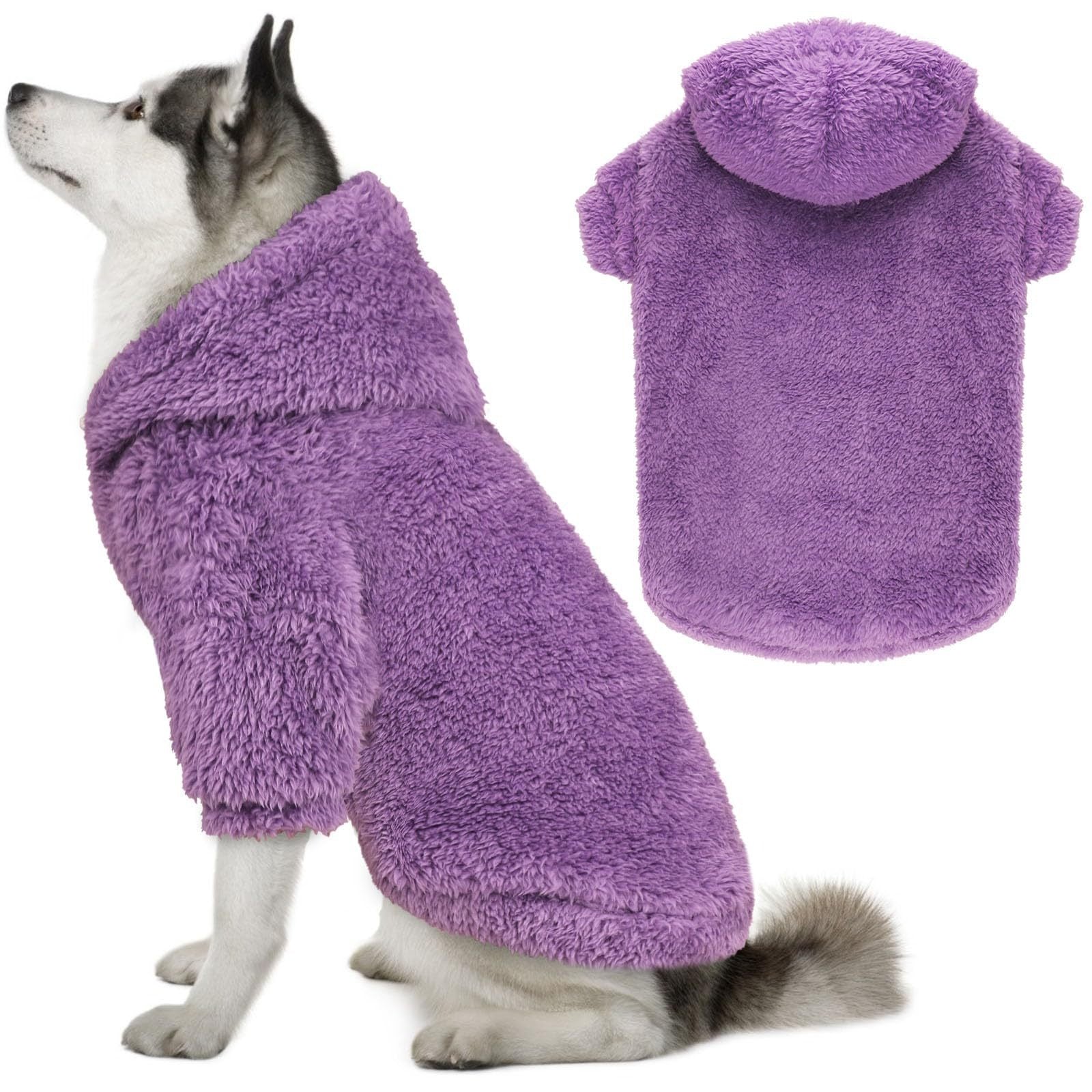 Dog Flannel Bathrobe