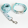 Small Leaf Dog Collar with Traction Rope