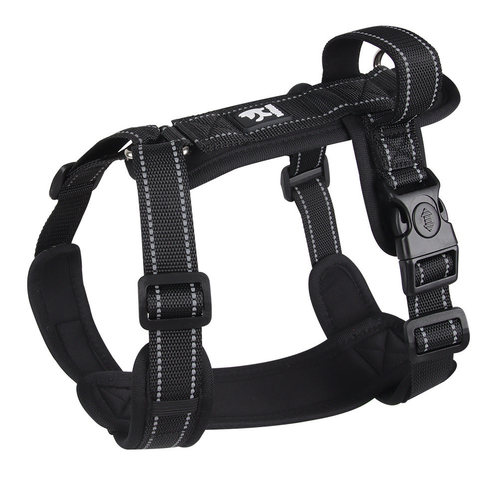 Reflective Dog Vest with Leash for Medium to Large Dogs