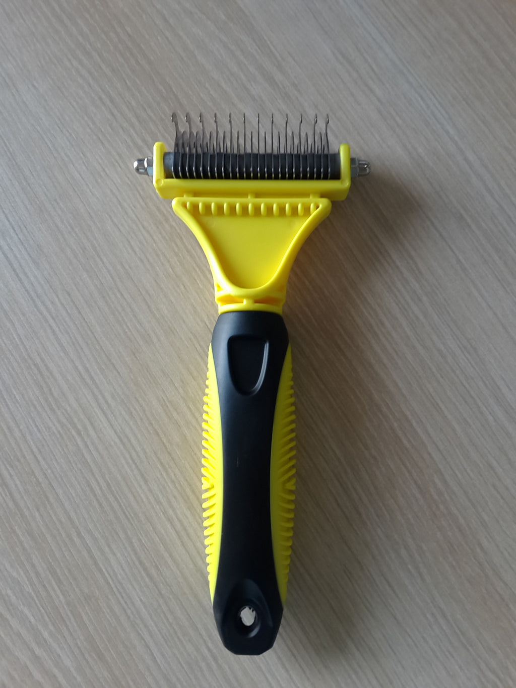 Stainless Steel Double-Sided Dematting Brush for Pets