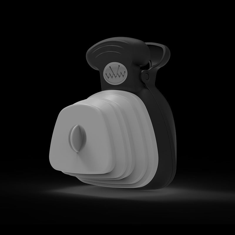 Foldable Dog Poop Scooper with Bag Dispenser
