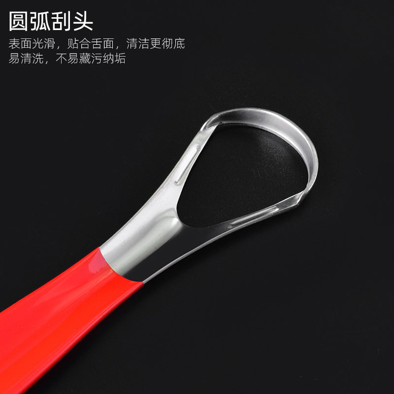 304 Stainless Steel Tongue Scraper for Oral Care