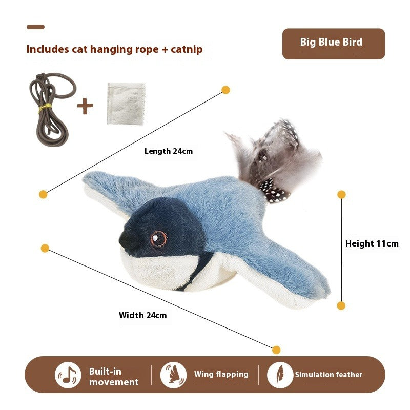 Electric Shaking Bird Cat Toy