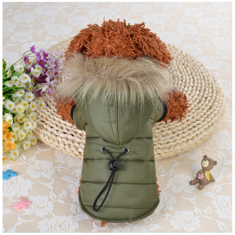 Dog Down Jacket for Pets, Warm Pet Clothing