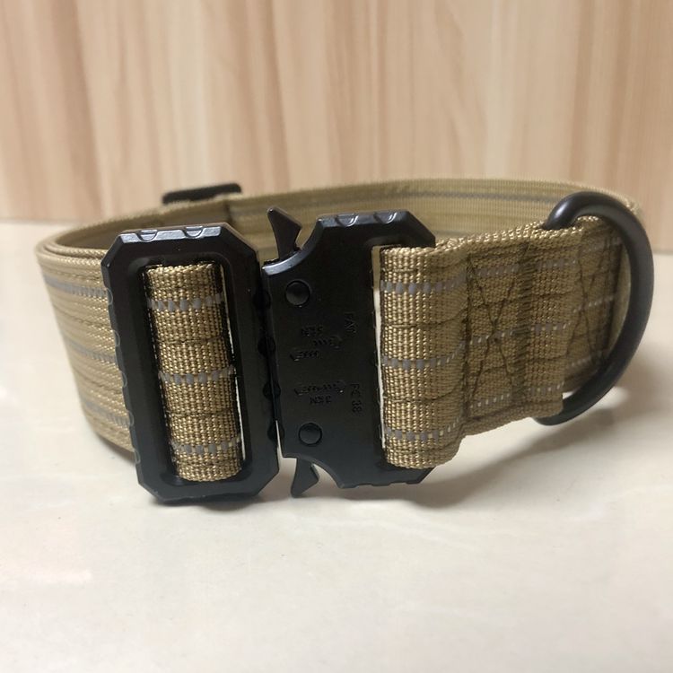 Tactical Outdoor Dog Collar for Golden Retrievers
