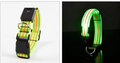 LED Dog Collar with Reflective Strips