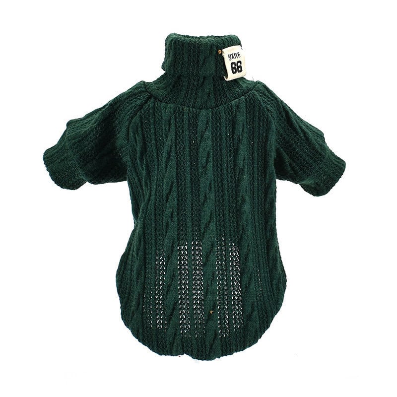 Warm Knitwear Coat for Small to Medium Cats and Dogs