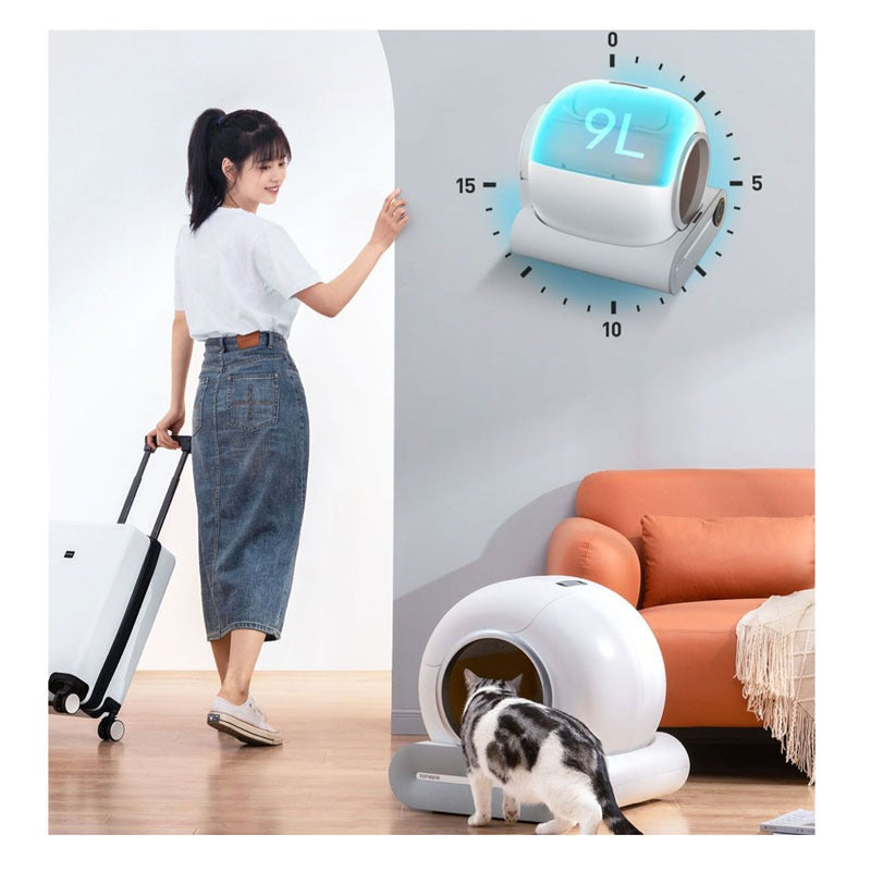 Automatic Enclosed Smart Cat Litter Box
