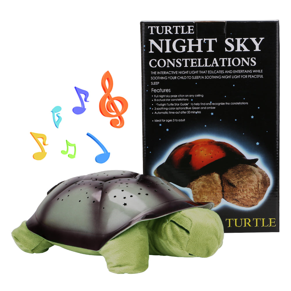 Turtle Projection Lamp for Baby Sleep and Starry Night