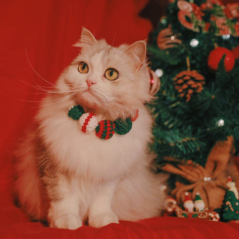Limited Edition Pet Christmas Ball Bib