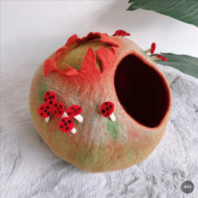 Wool Felt Cat Nest