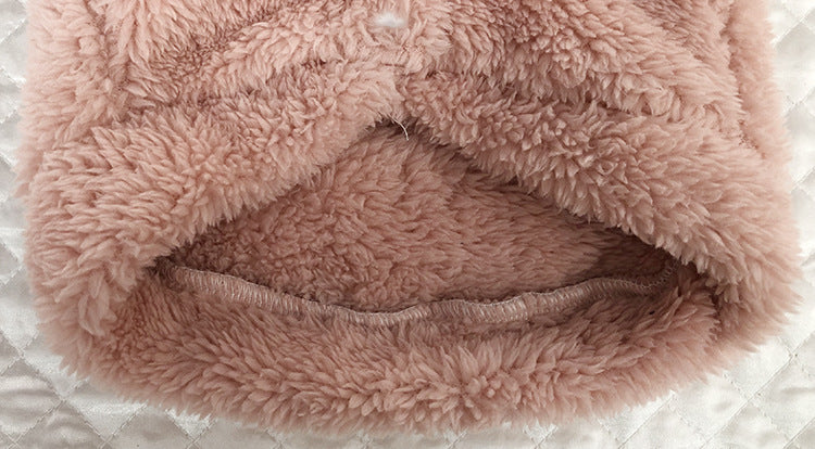 New Bear Ear Hoodie for Teddy Dogs in Solid Color
