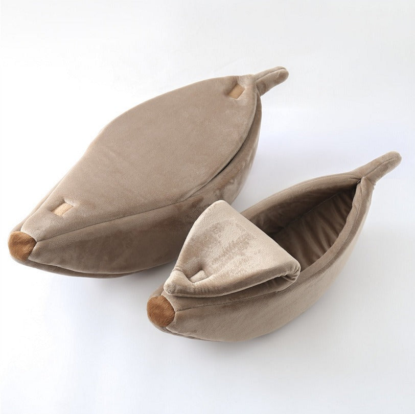 Banana Pet Bed Boat Shape