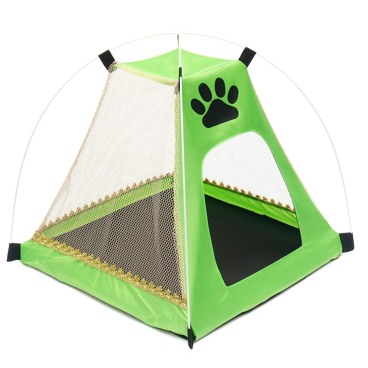 Breathable Cartoon Pet Mosquito Net Tent for Outdoors