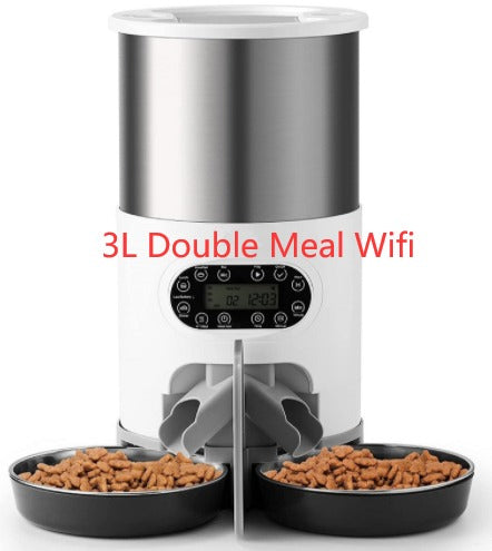 Automatic Pet Feeder with Dual Meal Options
