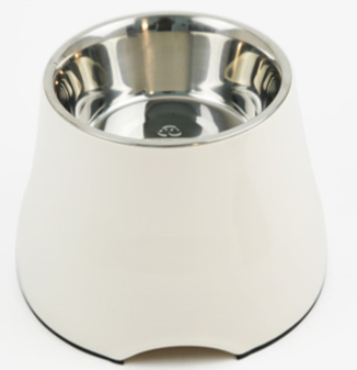 Pet Feeding Bowl with Anti-Slip Design and Neck Guard