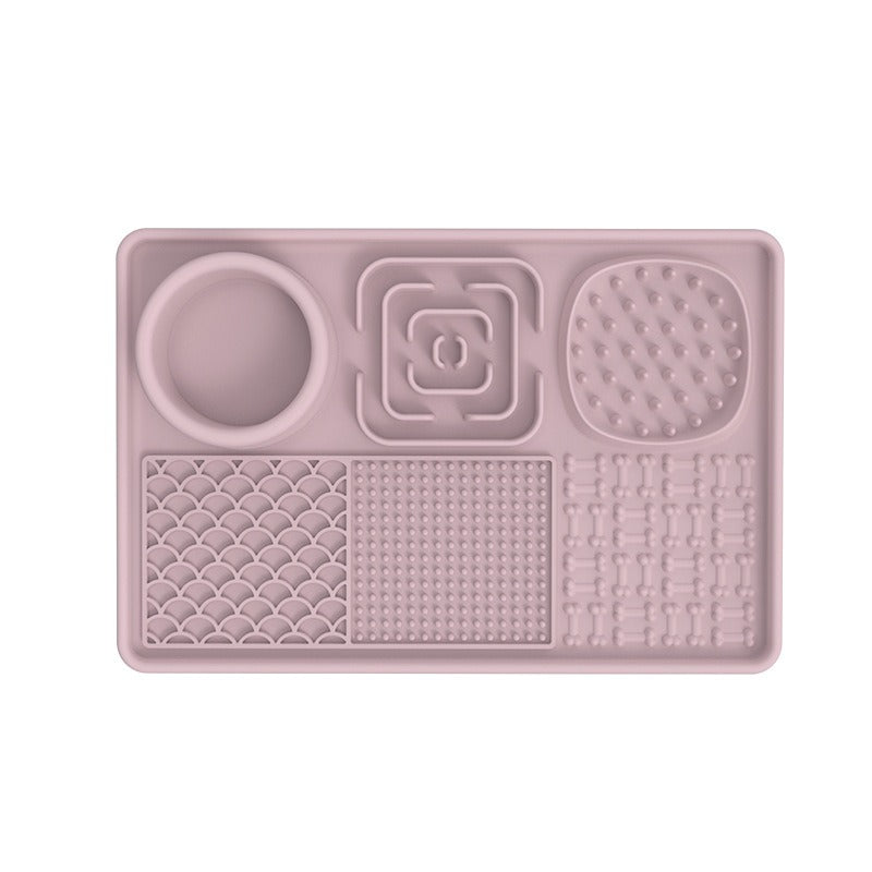 Dog Slow Feeder Lick Mat with Suction