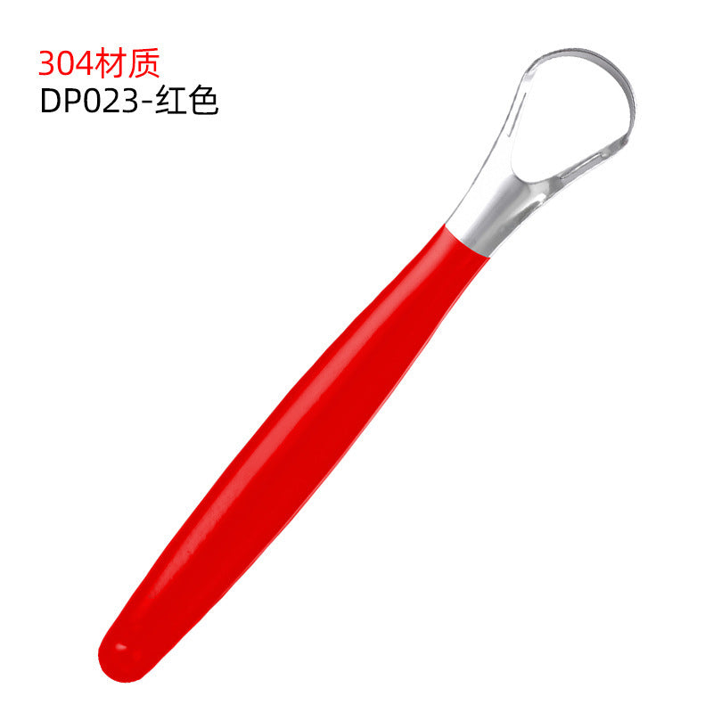 304 Stainless Steel Tongue Scraper for Oral Care
