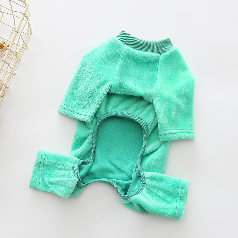 Winter Cotton Dog Outfit for Small Breeds (Four Legs)