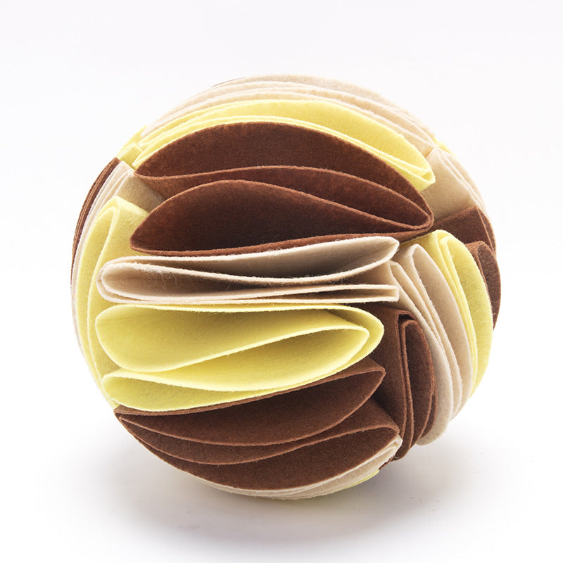 Felt Cloth Sniffing Ball for Dogs