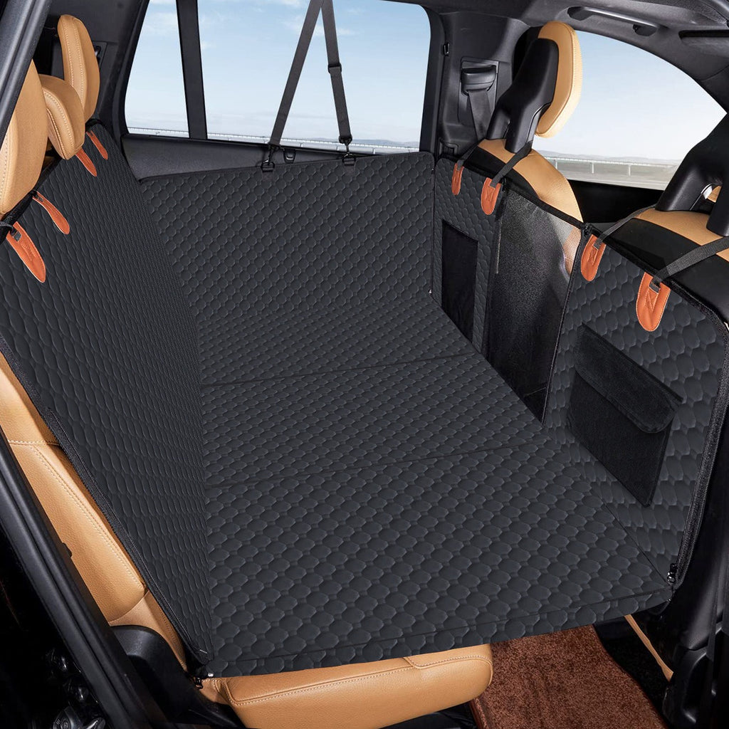 Heavy-Duty Car Back Seat Pet Hammock (132x165 cm)