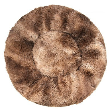 Round Plush Pet Bed