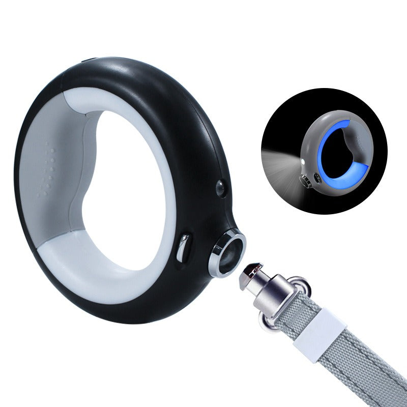 Luminous Automatic Telescopic Dog Leash with LED Lamp