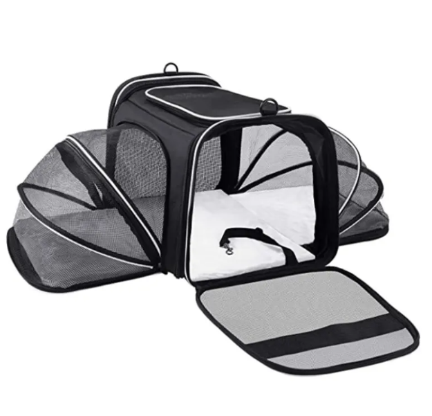 Foldable Soft-Sided Cat & Dog Carrier Bag