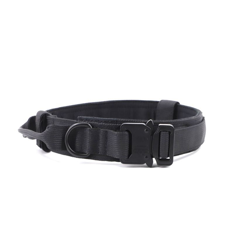 Adjustable Tactical Dog Collar and Leash Set for Training