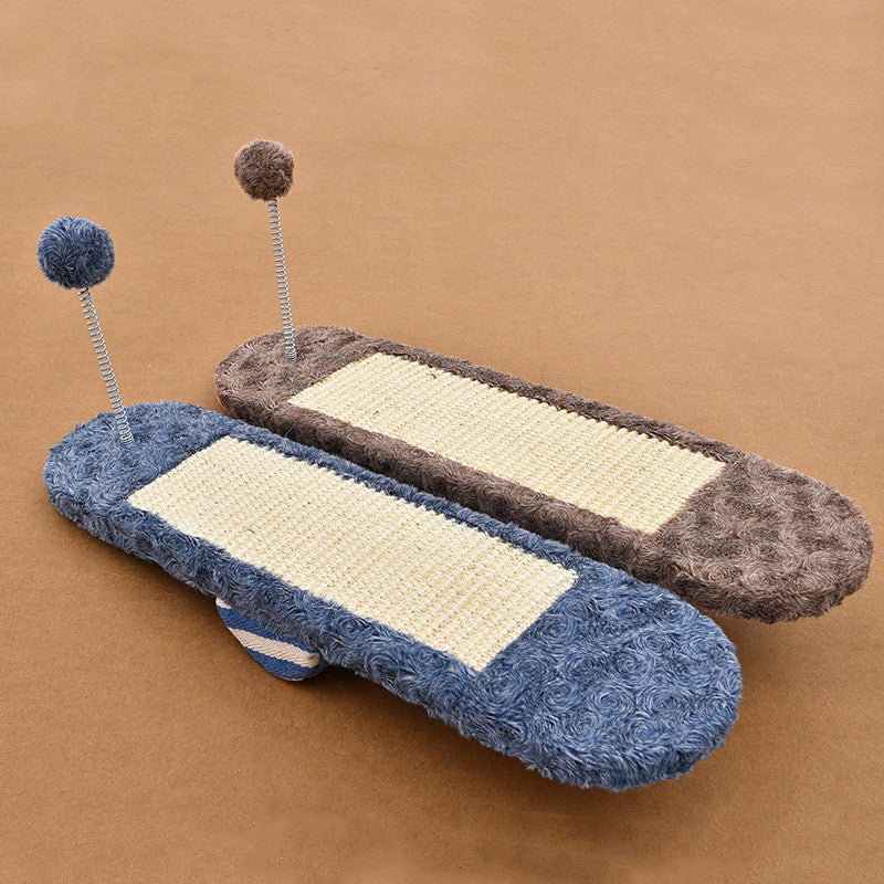 Cat Teeter-Totter Toy with Scratching Board for Kittens